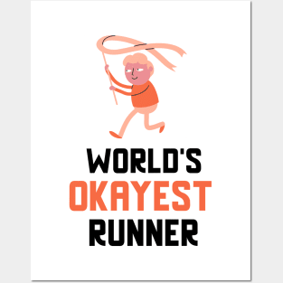 World's Okayest Runner Posters and Art